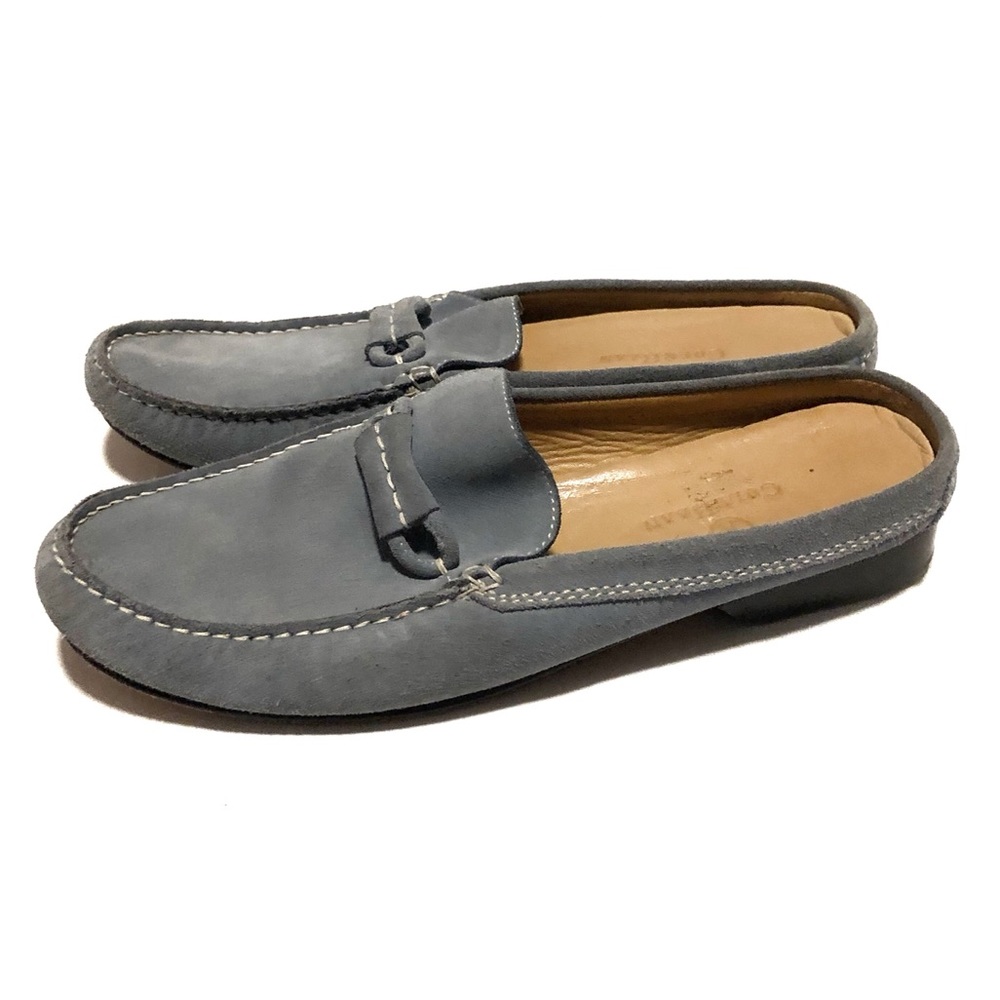 Cole Haan Suede Slip On Mules